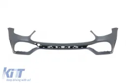 Pare-chocs avant A Design Line adapté pour Mercedes GLC SUV X253 2019-2022-image-6147347