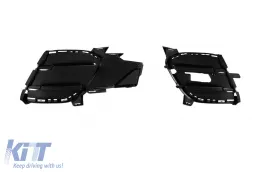 Pare-chocs avant A Design Line adapté pour Mercedes Classe S W223 après 2020 avec grille chromée/noire-image-6147602