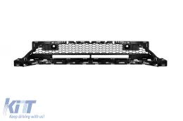 Pare-chocs avant A Design Line adapté pour Mercedes Classe S W223 après 2020 avec grille noire-image-6147617