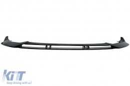 image-4-Pare-chocs avant Add-On Lèvre spoiler pour Audi A3 8V Facelift S-Line 2017+ Noir brillant