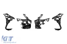 Pare-chocs avant de type A Design S63 adapté pour Mercedes Classe S W222 2014-2017 avec PDC-image-6132443
