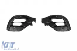 Pare-chocs avant Design A adapté pour Mercedes GLE SUV W167, GLE Coupe C167 2020-2023, après 2024 avec grille chromée et garnitures chromées-image-6265793