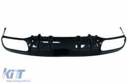 Pare-chocs avant Diffuseur Double Conseils pour Mercedes C A205 Cabriolet C205 coupé 14-19-image-6078198