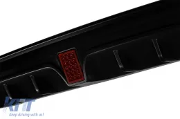 Pare-chocs avant et arrière Brabus Design A adapté pour Mercedes Classe S W222 2013-2017 avec embouts d'échappement-image-6148250