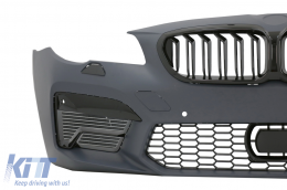 Pare-chocs avant & Grilles centrales pour BMW Série 5 F10 F11 2011-2017 M5 2020 Look-image-6090959