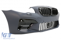 Pare-chocs avant & Grilles centrales pour BMW Série 5 F10 F11 2011-2017 M5 2020 Look-image-6090960