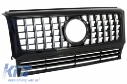 Pare-chocs avant Élargisseurs d'ailes Passages roues Grille pour Mercedes G W463 89-18 G65 Look-image-6053088