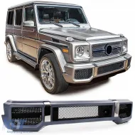 image-10-Pare-chocs avant look sportif adapté pour Mercedes G-Class modèle W463 89-18