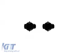 Pare-chocs avant M5 adapté pour BMW Série 5 G30 Berline, G31 Touring 2017-2019 avec grille sans trou ACC, avec PDC-image-6163571