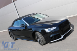 Pare-chocs avant pour Audi A5 8T Facelift 2012-2016 RS5 Look Grilles Extension-image-6079293