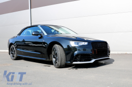 Pare-chocs avant pour Audi A5 8T Facelift 2012-2016 RS5 Look Grilles Extension-image-6079294