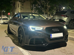 Pare-chocs avant pour Audi A5 8T Facelift 2012-2016 RS5 Look Grilles Extension-image-6112845