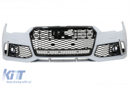 Pare-chocs avant pour Audi A7 4G Facelift 15-18 Grilles latérales RS7 Design-image-6075898