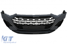 Pare-chocs avant pour Audi Q3 F3 CUV 2018-2021 RS Design Calandre PDC SRA-image-6096448