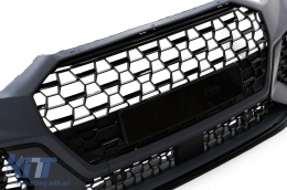 Pare-chocs avant pour Audi Q3 F3 CUV 2018-2021 RS Design Calandre PDC SRA-image-6096449