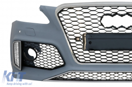 Pare-chocs avant pour Audi Q5 8R SUV 2012-2016 Grilles rayon miel SRA PDC titulaires-image-6072190