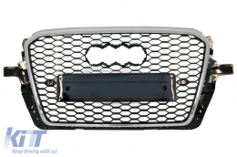Pare-chocs avant pour Audi Q5 8R SUV 2012-2016 Grilles rayon miel SRA PDC titulaires-image-6072194