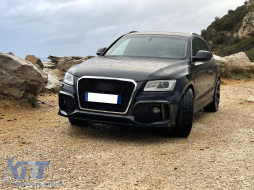 Pare-chocs avant pour Audi Q5 8R SUV 2012-2016 Grilles rayon miel SRA PDC titulaires-image-6093414