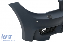 Pare-chocs avant pour BMW 1 E81 E82 E87 E88 2004-2011 1M Design avec SRA PDC-image-6097669
