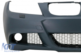 Pare-chocs avant pour BMW Série 3 E90 Berline E91 Touring LCI 2008-2011 M-Technik Look-image-6064378
