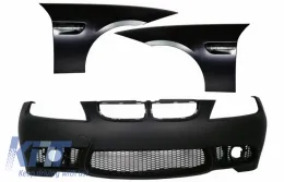 image-42-Pare-chocs avant pour BMW Série 3 E90 E91 Non LCI 04-08 Fenders M3 Design