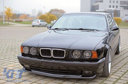 Pare-chocs avant pour BMW Série 5 E34 1987-1995 MT Look Berline Touring Moulures-image-6105166