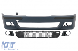 Pare-chocs avant pour BMW Série 5 E39 1995-2003 M5 Look Grille inférieure-image-6089348