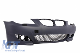 Pare-chocs avant pour BMW Série 5 E60 E61 03-10 Grilles M5 Design avec SRA-image-6043552