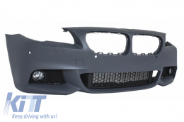Pare-chocs avant pour BMW Série 5 F10 F11 11-14 Extension lèvre M Design-image-6018900
