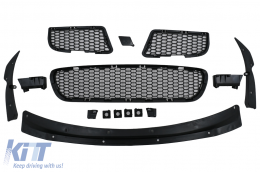 Pare-chocs avant pour BMW Série 5 F10 F11 2011-2017 M5 Design Grilles SRA-image-6098202