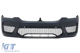 image-7-Pare-chocs avant pour BMW Série 5 G30 G31 Limousine Touring 2017-2019 M5 Sport Look