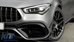 Pare-chocs avant pour Mercedes CLA C118 Sedan X118 Shooting Brake 2019+ CLA45 Look-image-6086720
