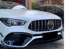 Pare-chocs avant pour Mercedes CLA C118 Sedan X118 Shooting Brake 2019+ CLA45 Look-image-6112948
