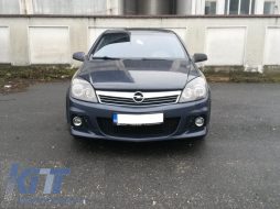 Pare-chocs avant Pour Opel Astra H 2004-2009 Grille inférieure latérale OPC Look-image-44569