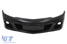 Pare-chocs avant Pour Opel Astra H 2004-2009 Grille inférieure latérale OPC Look-image-6105865