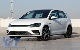 Pare-chocs avant pour VW Golf 7.5 2017-2020 R Line Look sans PDC-image-6056748