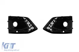 Pare-chocs avant RS adapté pour Audi Q5 2018-2020 avec garniture noire-image-6235344