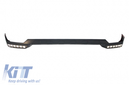 Pare-chocs avant Spoiler LED DRL Extension pour MERCEDES Classe G W463 1989-2017-image-55530