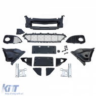 Pare-chocs avant sport complet avec accessoires adapté pour BMW Série 1 F20 F21 LCI 15-20-image-6277049