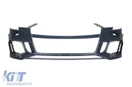 Pare-chocs avant type RS3 adapté pour Audi A3 hatchback 2017-2019-image-6163858