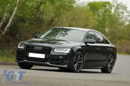 Pare-chocs avant type S8 adapté pour Audi A8 2015-2017 avec PDC-image-6145431