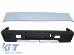 image-18-Pare-chocs Barre Lumineuse LED Becquet Toit pour Mercedes Classe G W463 89-18 G63 G65 Design