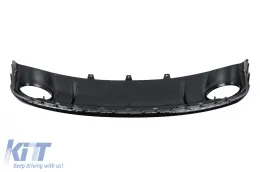 Pare-chocs Diffuseur Échappement pour Audi A4 B8 Pré Facelift 2007-2011 RS4 Look-image-6277420