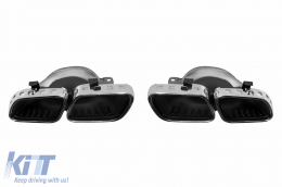 Pare-chocs Diffuseur Conseils pour Mercedes GLE C167 Coupé Sport Line 2019+ GLE63 Look-image-6128157