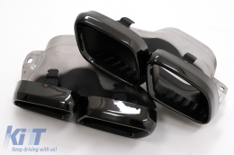Pare-chocs Diffuseur Conseils silencieux pour Mercedes CLS C257 Sport Line 18+ CLS63 Design-image-6095160