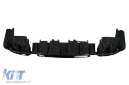 Pare-chocs Diffuseur d'air pour Mercedes E W213 Sport Line 2016-2019 Noir Conseils d'échappement-image-6104629