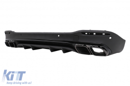 Pare-chocs Diffuseur Embouts pour Mercedes GLE W167 SUV V167 Sport Line 2019+-image-6107234
