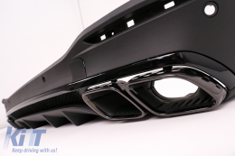 Pare-chocs Diffuseur Embouts pour Mercedes GLE W167 SUV V167 Sport Line 2019+-image-6107235