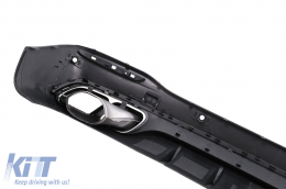 Pare-chocs Diffuseur Embouts pour Mercedes GLE W167 SUV V167 Sport Line 2019+-image-6107238