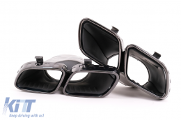 Pare-chocs Diffuseur Embouts pour Mercedes GLE W167 SUV V167 Sport Line 2019+-image-6107239